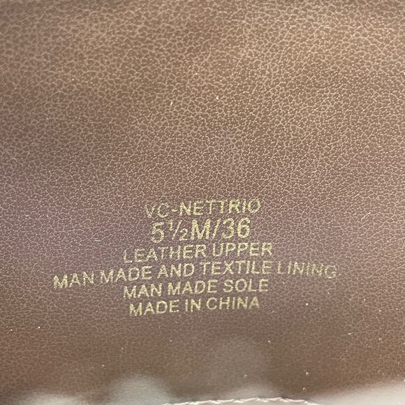 Vince Camuto Women's Nettrio Leather SideZip Over The Knee Boots Brown Size 5.5M - Picture 8 of 13